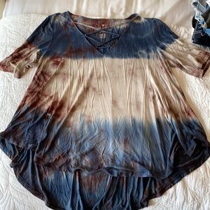 Soft and sexy American eagle club tiedye top